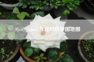 蚌埠九宫对应中国地图