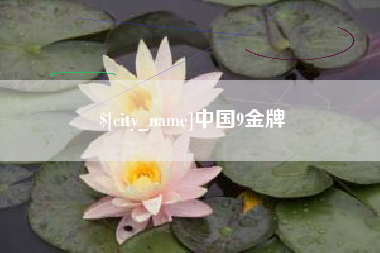 蚌埠中国9金牌