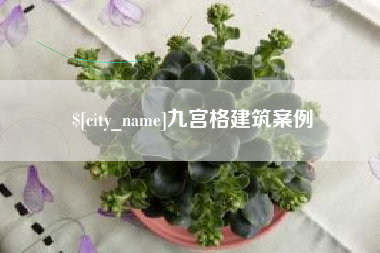 蚌埠九宫格建筑案例