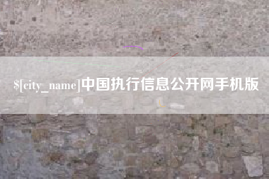 蚌埠中国执行信息公开网手机版