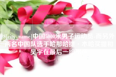 蚌埠中国5000米男子运动员-而另外两名中国队选手哈那哈提·木哈买提和吴宇在最后一组出场