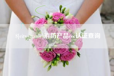 蚌埠消防产品ccc认证查询