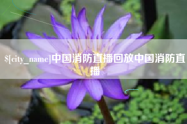 蚌埠中国消防直播回放中国消防直播